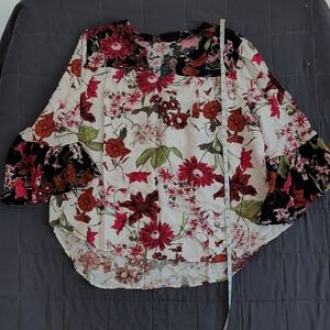 Floral Women's Top - Multicolor